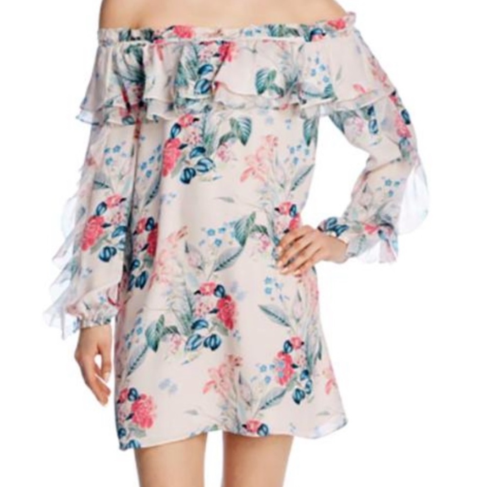 NWT Parker cold shoulder floral blouse size XS - Picture 6 of 6